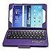 Lilyhood NewStyle Removable Wireless Bluetooth Keyboard ABS Plastic Laptop Stylish Keys and Protective Case for Samsung Galaxy Tab A 8.0