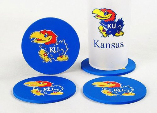 Kansas Jayhawks Coasters (4 Pack)