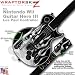 Metal Flames Chrome Skin by WraptorSkinz TM fits Nintendo Wii Guitar Hero III (3) Les Paul Controller (GUITAR NOT INCLUDED)