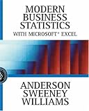 Modern Business Statistics with MicrosoftÂ® Excel image