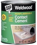 Dap 25332 Weldwood Nonflammable Contact Cement, 1-Quart