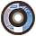 Norton Charger R822 High Performance Abrasive Flap Disc, Type 27, Threaded Hole, Fiberglass Backing, Zirconia Alumina