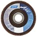 Norton Charger R822 High Performance Abrasive Flap Disc, Type 27, Threaded Hole, Fiberglass Backing, Zirconia Alumina