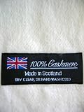 100% Cashmere Wool Super Soft Feel Scarf / Muffler - Ivory