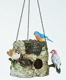 Outdoor Living : Birds/Tree Stump Birdhouse