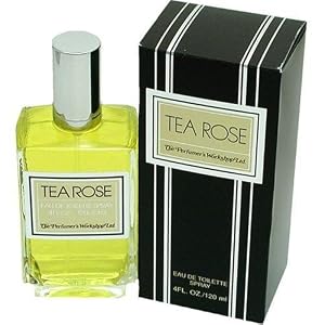 Tea Rose By Perfumers Workshop For Women. Eau De Toilette Spray 4 Ounces