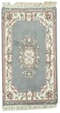 111 x 33 Handmade Knotted European Aubussan New Area Rug From India - 49608