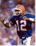 Chris Leak Florida Gators - Celebration - Autographed 8x10 Photograph with 06 Champs! Inscription