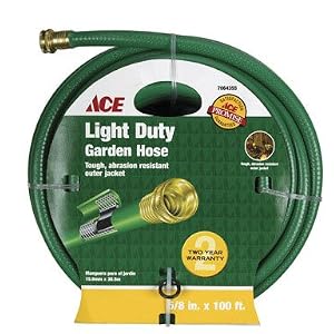 Ace Light Duty Garden Hose Tough, Abrasion Resistant by Ace