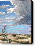 Flint Hills Kansas Canvas Print / Canvas Art - Artist Jerrold Carton