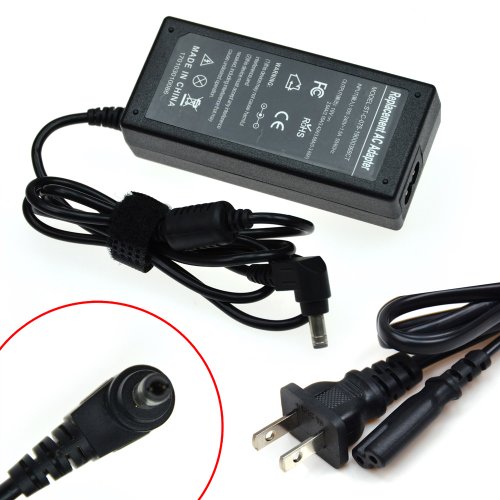 New Laptop AC Adapter/Power Supply/Charger+US Power Cord for HP Compaq Presario C500 C700 V2000 V4000 V5000, HP Pavilion DV1000 DV4000 DV5000 DV6000 Series [65W 18.5V 3.5A]