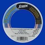 Stren Tinted Fluorocarbon Leader 40lb 100Yd Coral Mist