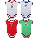 Christmas Printed Baby Bodysuit
