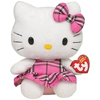 Ty Beanie Baby Hello Kitty Tartan