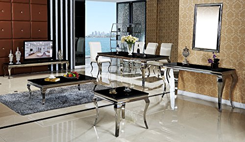 Esstisch 140, 160, 180 o. 200 x 90 x 76 cm Lara schwarz ...