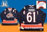 RICK NASH Columbus Blue Jackets SIGNED Hockey JERSEY