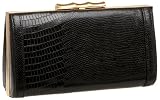 Elaine Turner Embossed Lizard Leah Minaudiere