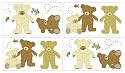 Eddie Bauer - Teddy Bear Wall Decals, Brown