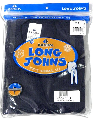 Indera Big Boys Long Sleeve Thermal Set, 700ST