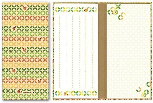 5 + Suites paper and a memo risu no sippo memo pad note pad japanese