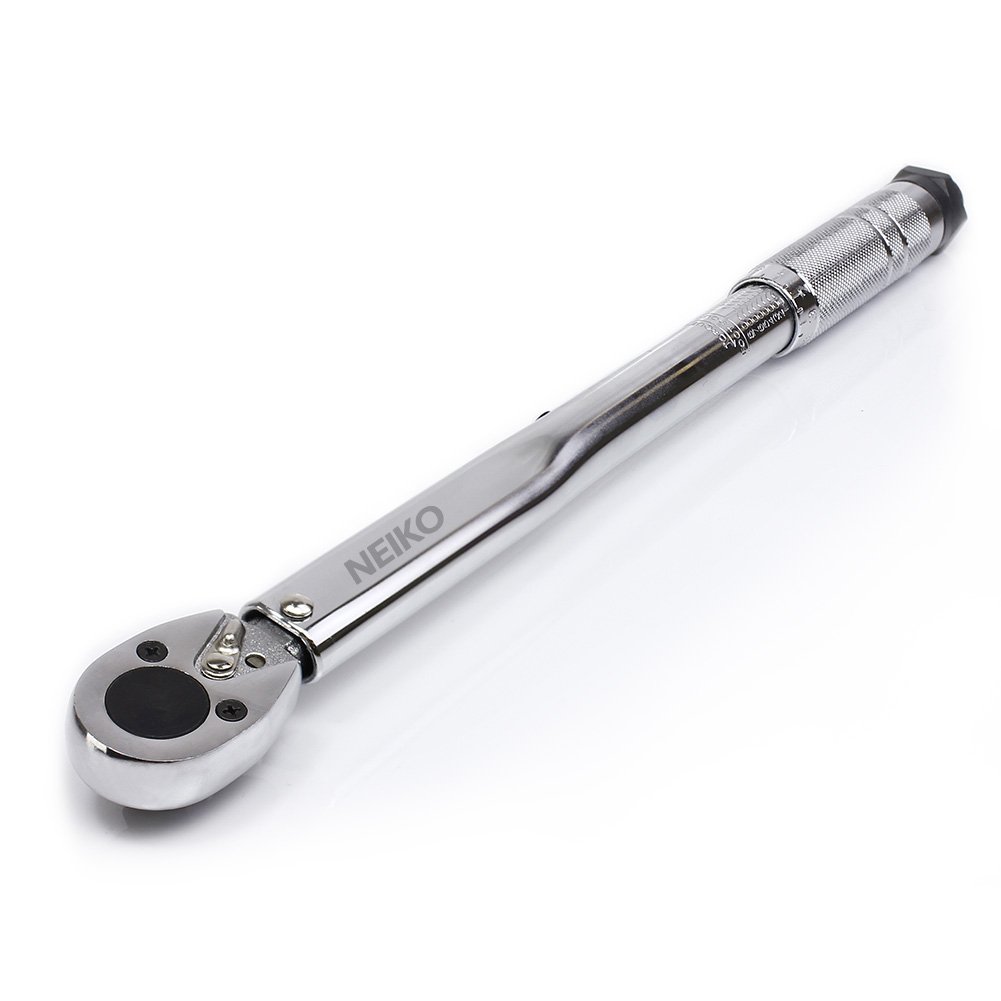 Neiko 03713A 3/8InchInch Adjustable Torque Wrench 1080 FootPound Chrome...