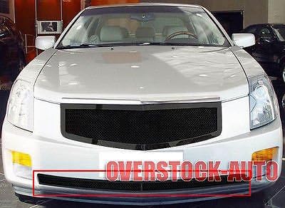 Black Stainless Mesh Grille 2003-2007 Cadillac CTS Lower Bumper Grill