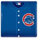 Lets Party By Amscan Chicago Cubs Baseball Square Banquet Dinner Plates