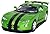 5" Dodge Viper GTR-S 1:36 Scale (Green/Black Stripes)