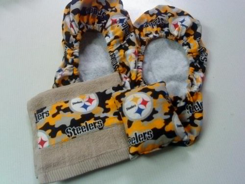 Pittsburgh Steelers Fabric Shoe Cover Rosin Bag Towel Set