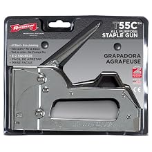 Arrow Fastener T55C All Chrome Easy Squeeze Staple Gun