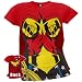 Search : Wonder Woman - Costume Juniors T-Shirt With Cape