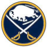 Buffalo Sabres NHL Hockey bumper sticker decal 4" x 4"