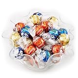 Lindt LINDOR Assorted Chocolate Truffles 120 count (40 Milk 40 Dark & 40 White)