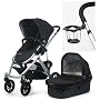 UPPAbaby 2010 Vista Stroller Jake Black With a Cup Holder