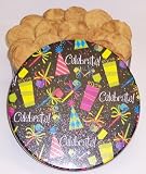 Gourmet Food : Scott's Cakes 2 1/2 lb. Snicker Doodle Cookies in a Large Celebration Tin