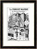 Computer as Envisaged in 1927, Illustration to the Thought Machine by Ammianus Marcellinus Framed Art Poster Print by Frank R. Paul, 24x32