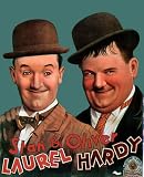 58mm Large Round Pin Badge Featuring Movie Poster-Laurel&Hardy Generic Belgium 1937