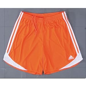 adidas Women's Tiro 11 Short, Orange/White, X-Large