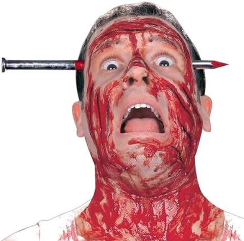 Bloody Magic Head Nail Trick Toy