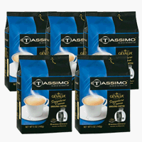 Click here to buy Braun 01325-5PACK Tassimo Signature Crema Coffee Pods, 80 Pods by Braun.