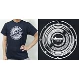 T-SHIRT G-866S Jensen Tone Small スピーカー柄Tシャツ 黒/S
