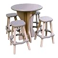 QCA Spas Side Stool - Gray (36")