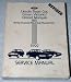 1992 Lincoln Town Car, Ford Crown Victoria, Mercury Grand Marquis Shop Manual (Body/Chassis/Electrical/Powertrain)