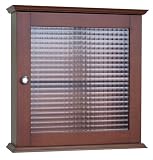 Medicine Cabinet - Chesterfield Collection (Espresso) (18.5H x 18.5W x 5.5D)