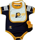 Indiana Pacers Newborn Creeper Bib and Bootie Set