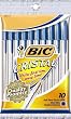 BIC Cristal Stic Ball Pen, Medium Point (1.0 mm), Blue, 10-Count