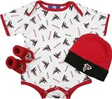 Atlanta Falcons Newborn 0-3 Month Booty Gift Set