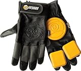 Sector 9 Niner Surgeon Slide Gloves Large Xlarge Black Char Yellow Skate Pads