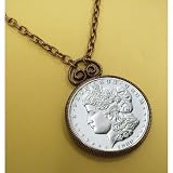 1889 Carson City (CC) Morgan Dollar Replica Pendant 30 Chain 51twk5PmEvL. SL160 1889 Carson City (CC) Morgan Dollar Replica Pendant 30 Chain