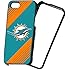Forever Collectibles NFL 2-Piece Snap-On iPhone 5/5S Polycarbonate Case - Retail Packaging - Miami Dolphins